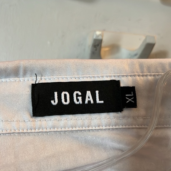 JOGAL Raver rainbow mirrored button down shirt size xl 😍 - Picture 9 of 10